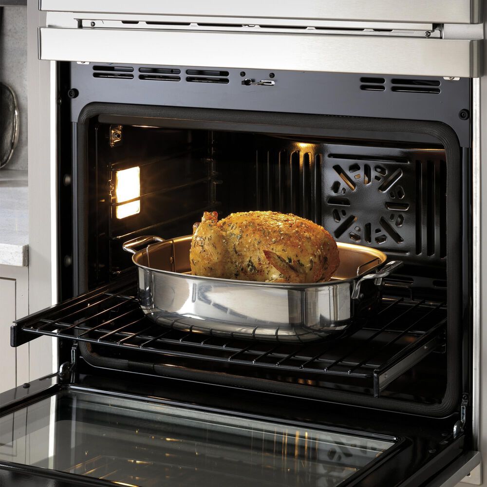 Cafe 30&quot; Combination Double Wall Oven with Convection in Stainless Steel, , large