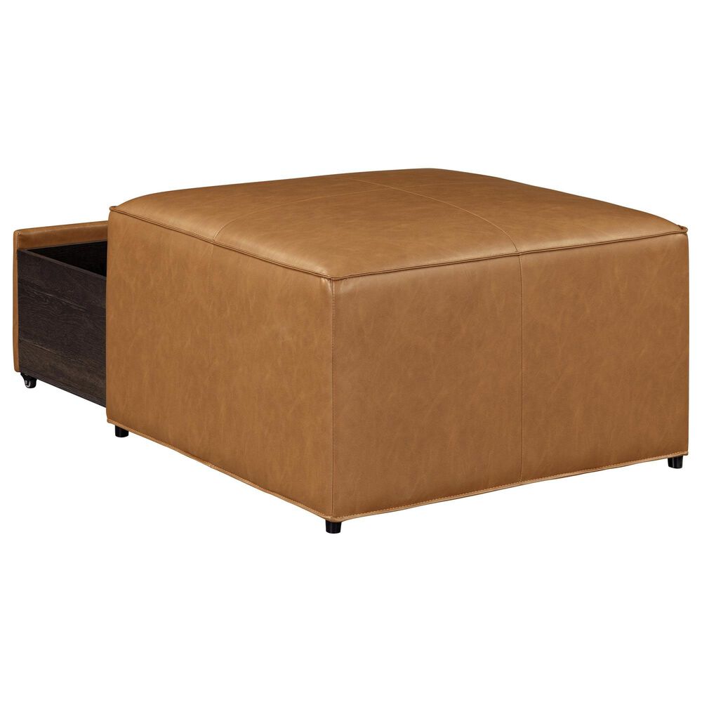 Lifestyle Solutions Hailey Storage Ottoman in Camel, , large