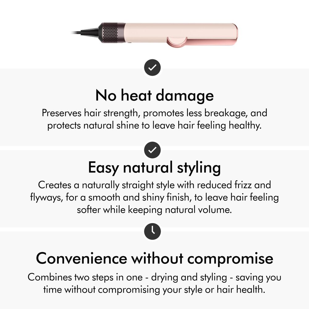 Dyson Special Edition Airstrait Hair Dryer and Straightener in Amber Silk, , large