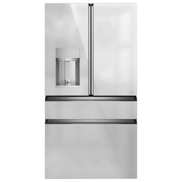 Cafe 22.3 Cu. Ft. 4-Door French Door Refrigerator in Platinum Glass, , large