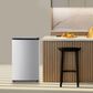HOMLUX 3.2 Cu. Ft. Single Door Upright Freezer in Silver, , large