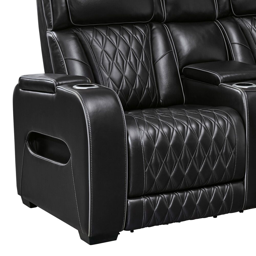 Ashley Boyington 3-Piece Power Reclining Living Room Set in Black, , large