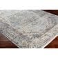 Surya Liverpool Black, Gray, Light Slate, White, Ivory, Brown and Olive 2"7" x 10"2" Runner, , large