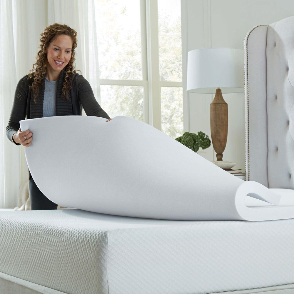 La-Z-Boy 2" Hybrid Bliss Memory Foam Queen Mattress Topper, , large
