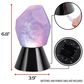 Enhance Tabletop Crystal Lamp with Swirling RGB Lighting in Multicolor, , large