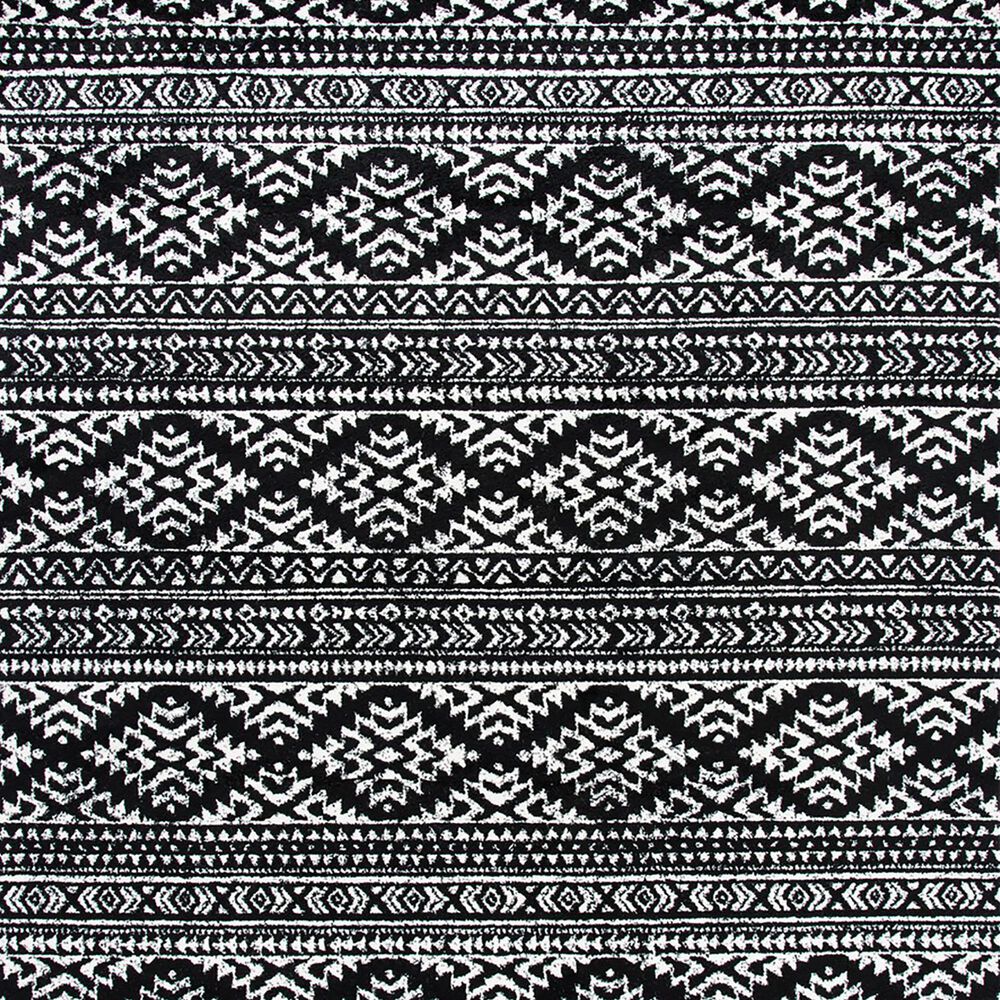 Safavieh Tulum TUL272 2&#39; x 9&#39; Black and Ivory Runner, , large