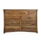 Briarwood LLC Jack and Jill 9 Drawer Dresser Only in Rustic Hickory Cappuccino, , large