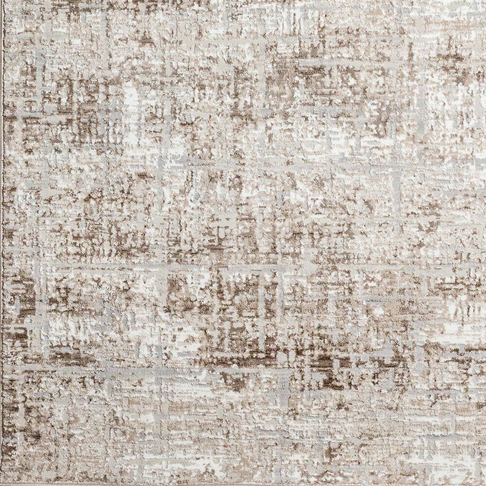 Radici USA Livigno Abstract 3&#39;3&quot; x 4&#39;11&quot; Beige Area Rug, , large