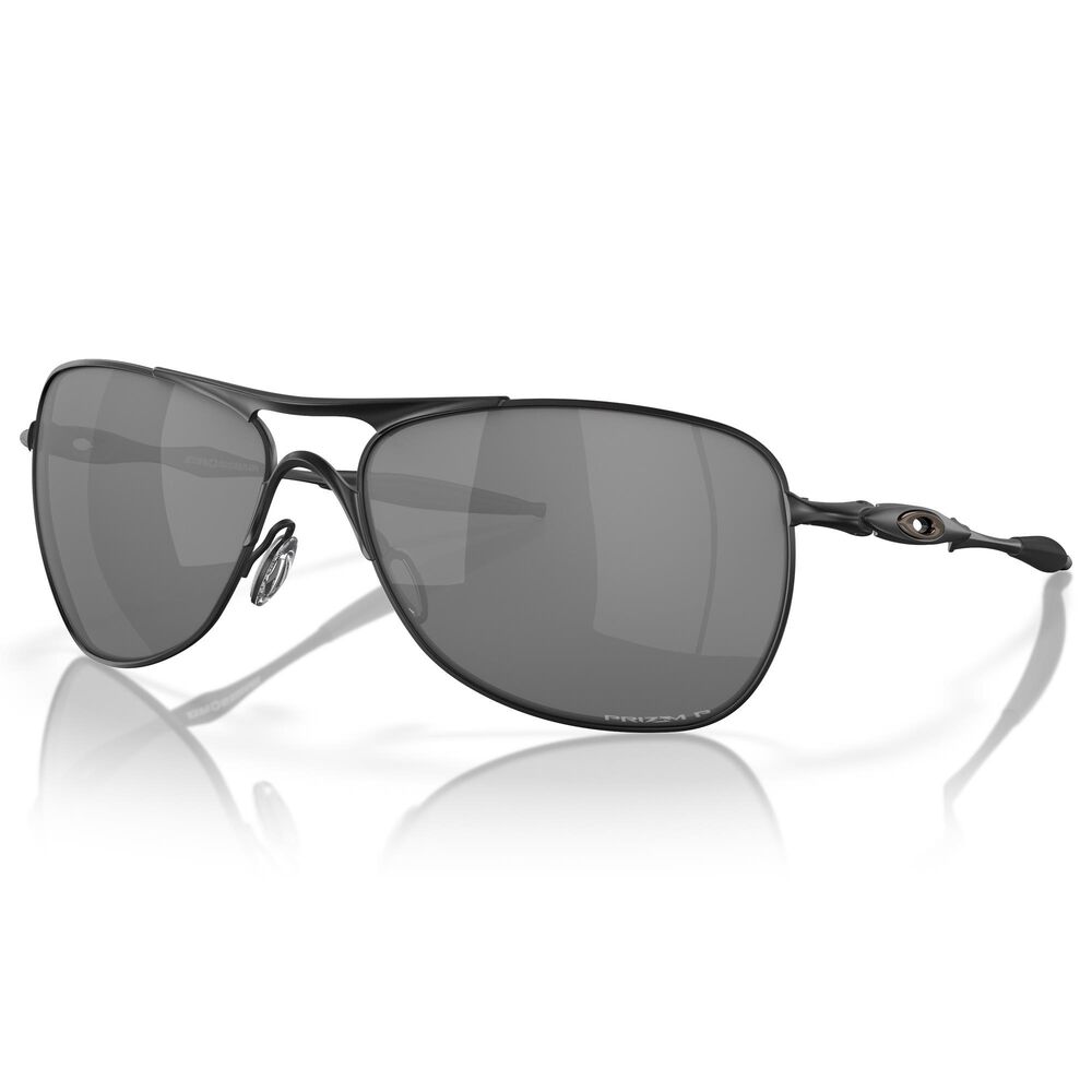 Oakley Crosshair Sunglasses with Prizm Black Lenses in Matte Black, , large