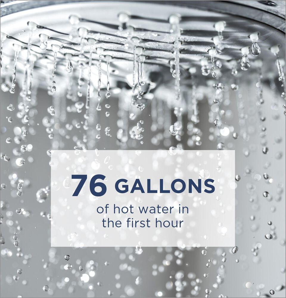 GE Appliances 50 Gallon Short Electric Water Heater, , large