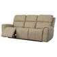 Flexsteel Jarvis Power Reclining Sofa with Headrests in Parchment, , large