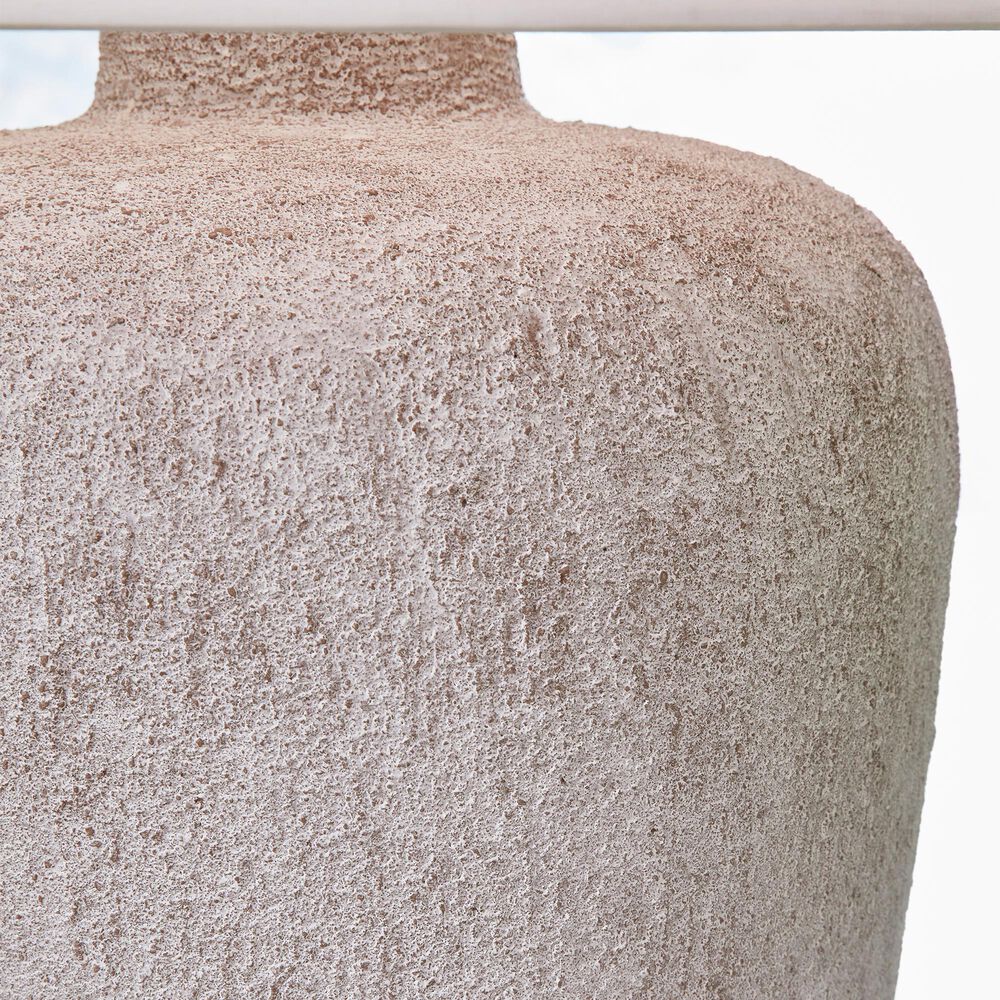 Ashley Danry Table Lamp in Distressed Cream, , large