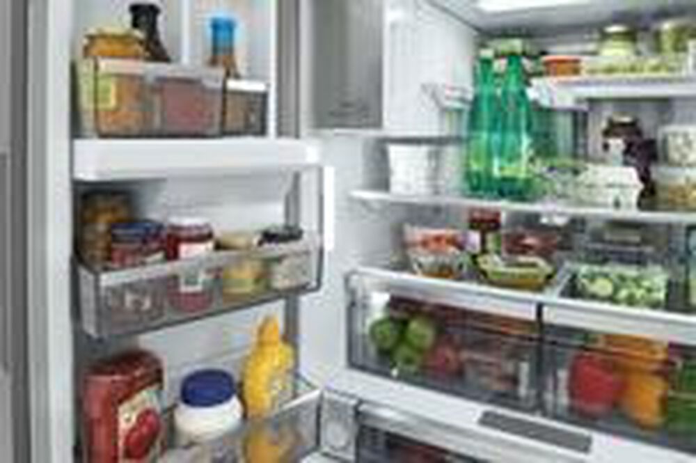 Frigidaire Professional 23 Cu. Ft. French Door Refrigerator with Dispenser in Stainless Steel, , large