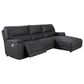 Signature Design by Ashley Henefer 3-Piece Power Reclining Sectional Set in Midnight, , large
