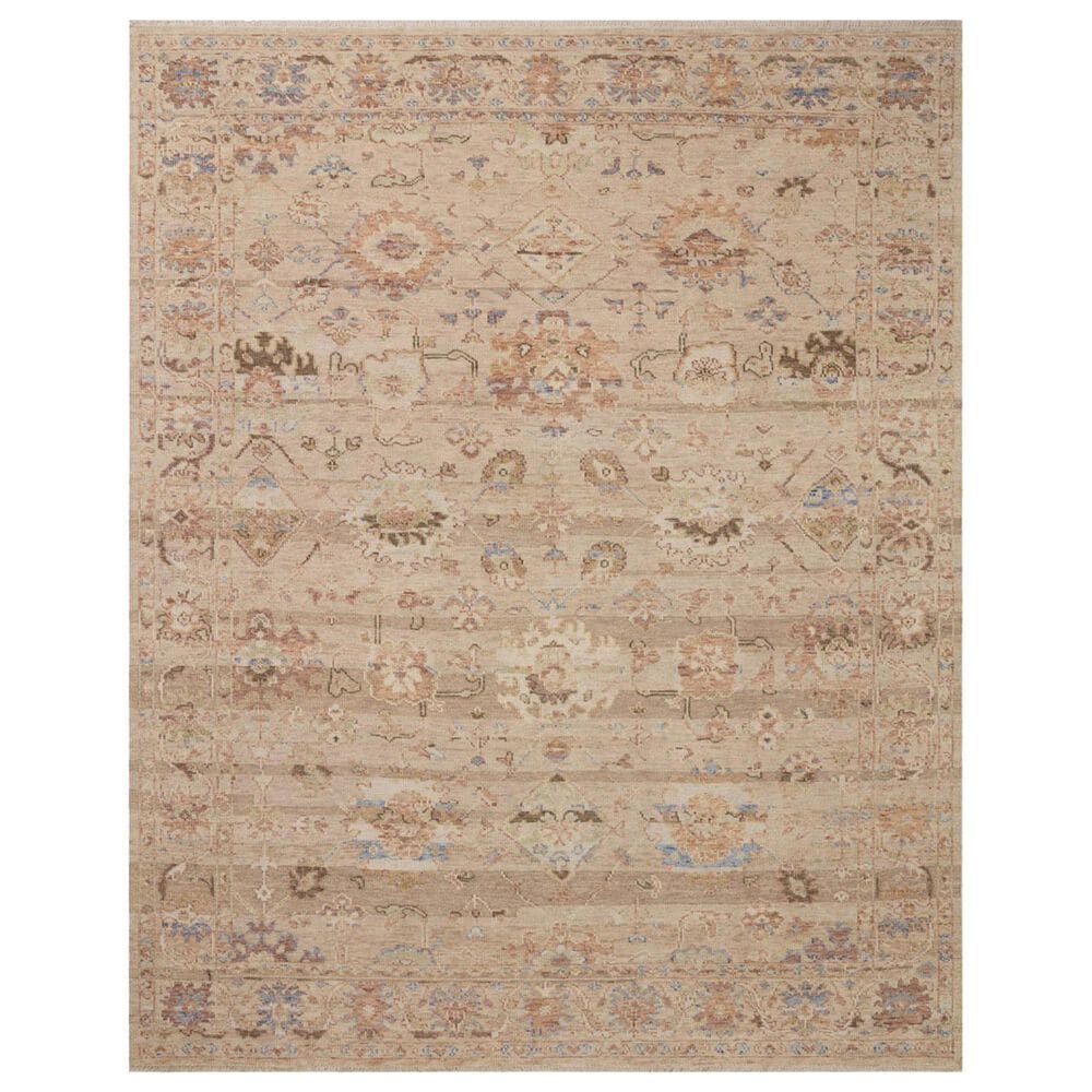 Loloi Dominic 2" x 3" Blush and Taupe Area Rug, , large