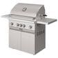 Thor Kitchen 4-Burner Freestanding Gas Grill in Stainless Steel, , large