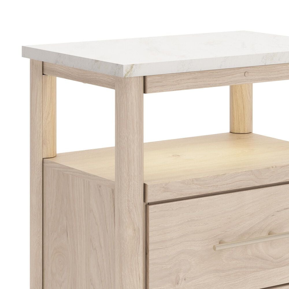 Ashley Cadmori Full Platform Bed and Nightstand, , large