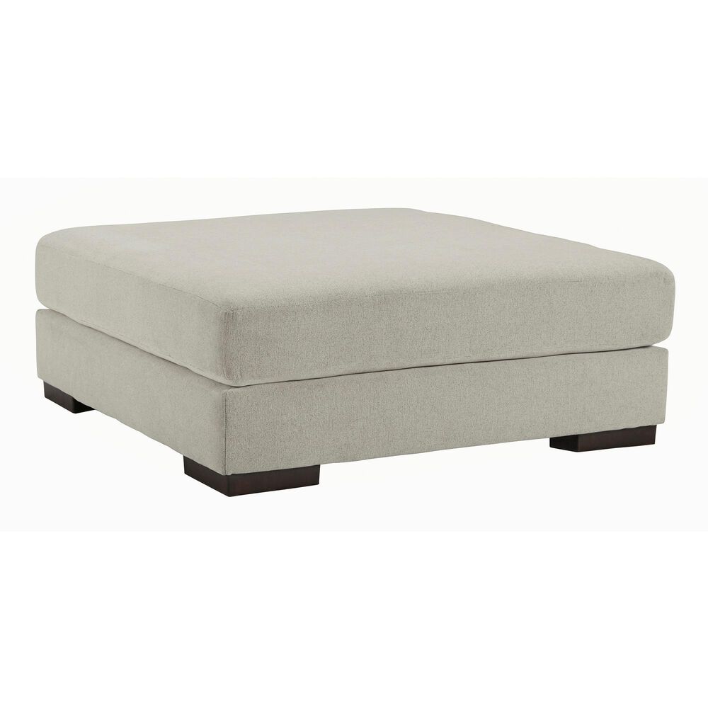 Ashley Artsie Oversized Accent Ottoman in Ash, , large
