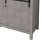 Lexora Home Marsyas 80" Double Bathroom Vanity in Ash Grey with 2 cm White Cultured Marble Top and Rectangular Sinks, , large