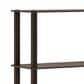 HOMLUX 5-Tier Display Rack in Walnut and Brown, , large
