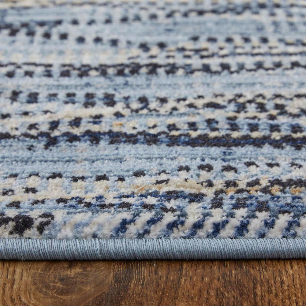 Feizy Rugs Sonora Blue and Navy 6&#39;7&quot; x 9&#39;6&quot; Area Rug, , large