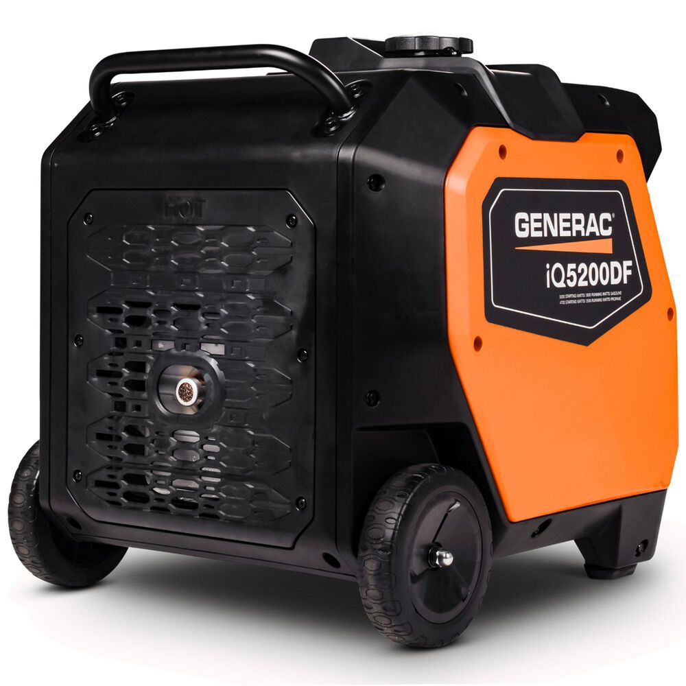 Generac iQ5200 Dual Fuel Portable Generator| 49 ST, , large