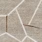 Surya Eloquent 10" x 14" Medium Gray, Light Beige and Black Area Rug, , large