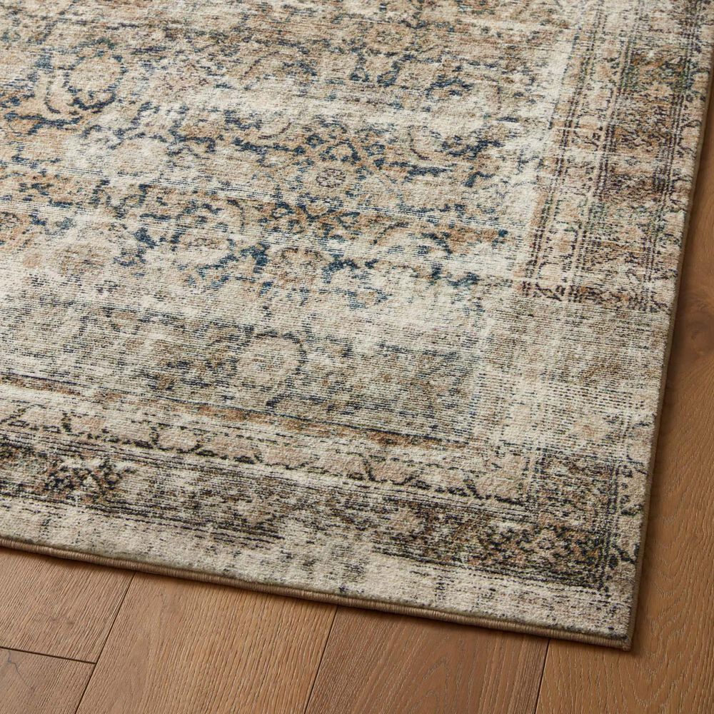 Amber Lewis x Loloi Morgan 8&#39;3&quot; x 11&#39;3&quot; Navy and Sand Area Rug, , large