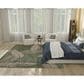 Nourison Garden Oasis GOA02 Green and Ivory 8" x 10" Indoor/Outdoor Area Rug, , large