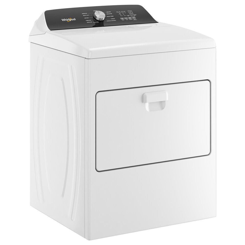 Whirlpool 4.5 Cu. Ft. Top Load Washer and 7 Cu. Ft. Gas Dryer Laundry Pair in White, , large
