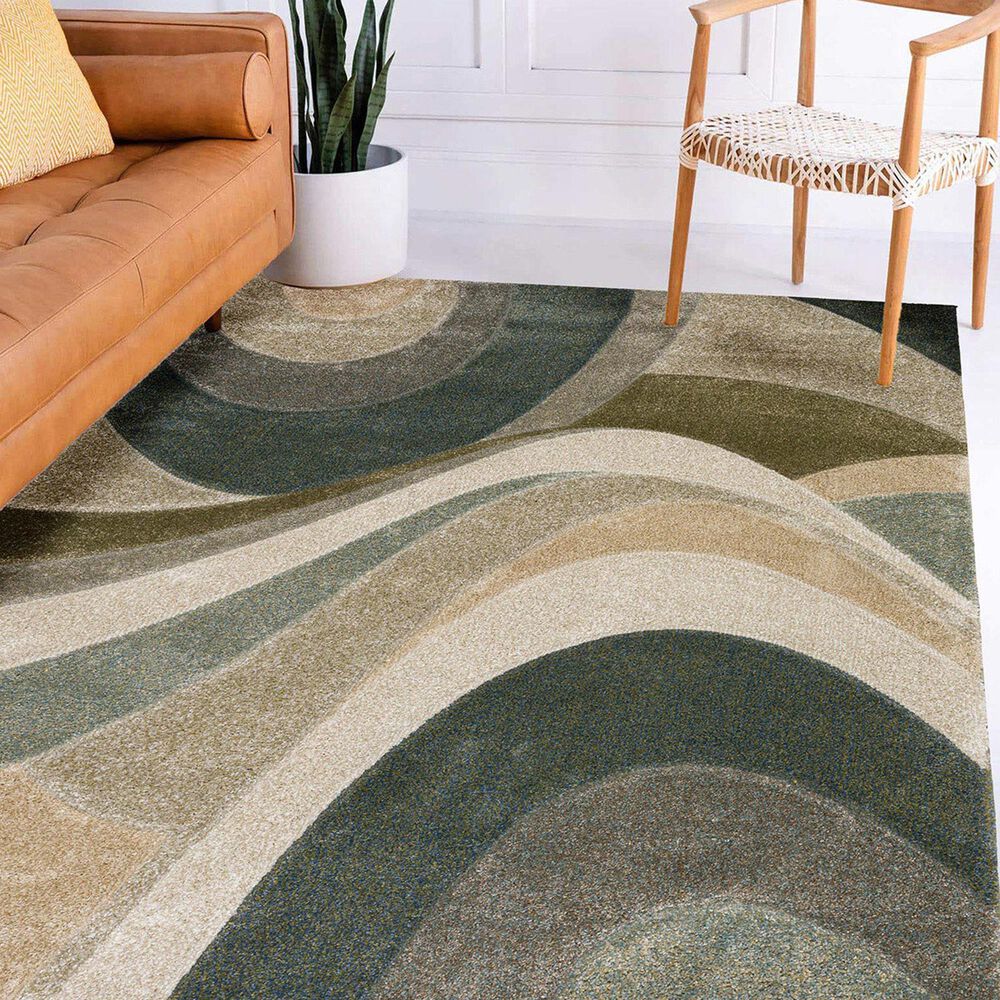 Dalyn Rug Company Carmona 3&#39;1&quot; x 5&#39; Fernway Area Rug, , large