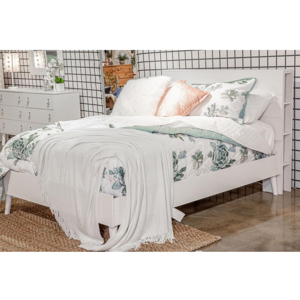 Signature Design by Ashley Aprilyn Full Bookcase Bed in White, , large