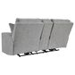 Ashley Biscoe Power Reclining Loveseat in Pewter, , large