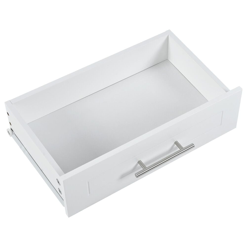 HOMLUX 49" Kitchen Island with Trash Can Storage Cabinet in White, , large