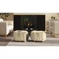 Jennifer Taylor Home Enchante Accent Ottoman in Taupe Beige, , large