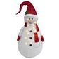 The Gerson Company 72" Lighted Collapsible Snowman in Multicolor, , large