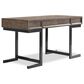Riva Ridge Harper Point 60" Writing Desk in Fossil, , large