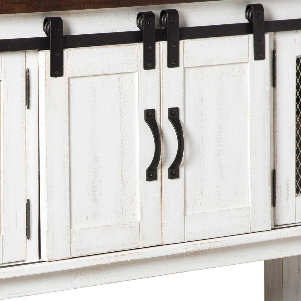 Signature Design by Ashley Valebeck Dining Room Server in White/Brown, , large