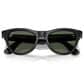 Rayban Glasses Skyler Gen 2 Sunglasses with Green Lenses in Shiny Black, , large