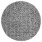 Safavieh Marbella 6" Round Dark Grey and Ivory Area Rug, , large