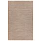L&R Resources Natural Fiber 03385 5" x 7"9" Natural Area Rug, , large