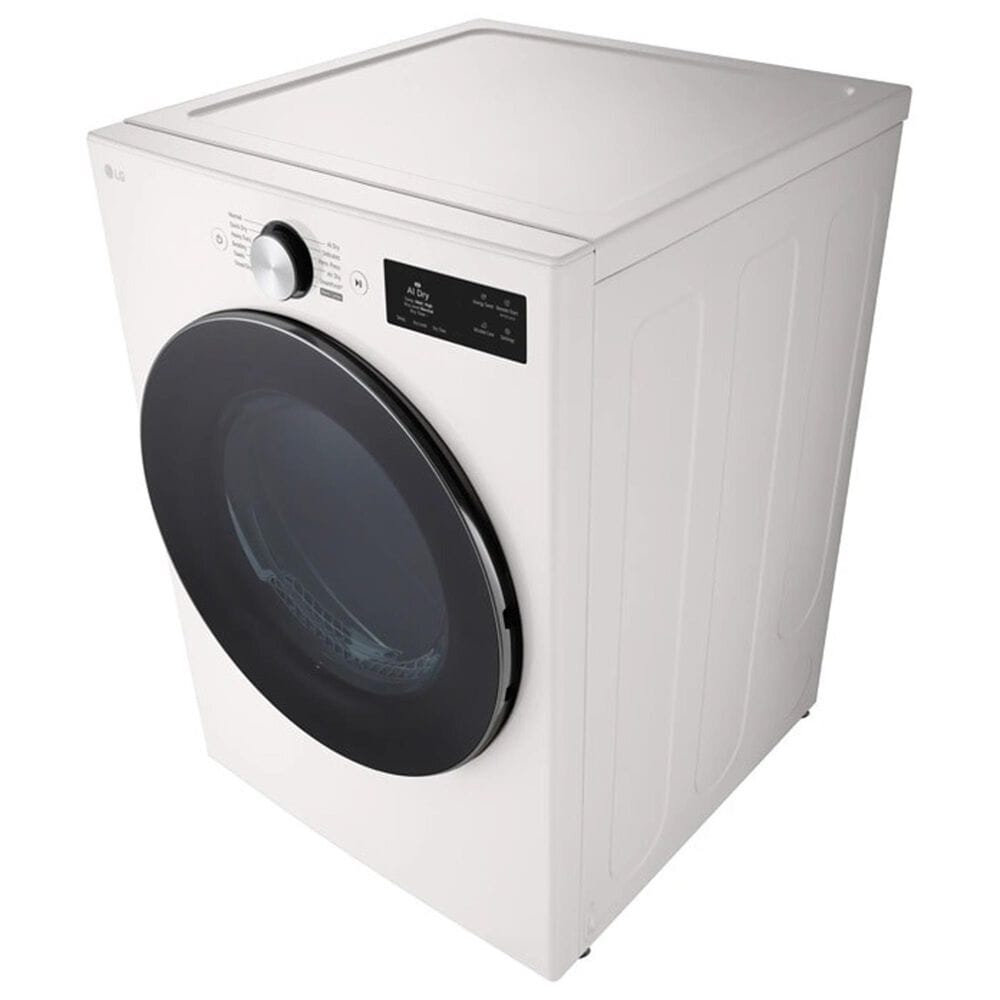 LG 5 Cu. Ft. Smart Front Load Washer and 7.4 Cu. Ft. Electric Dryer Laundry Pair in Alpine White, , large