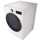 LG 5 Cu. Ft. Smart Front Load Washer and 7.4 Cu. Ft. Electric Dryer Laundry Pair in Alpine White, , large