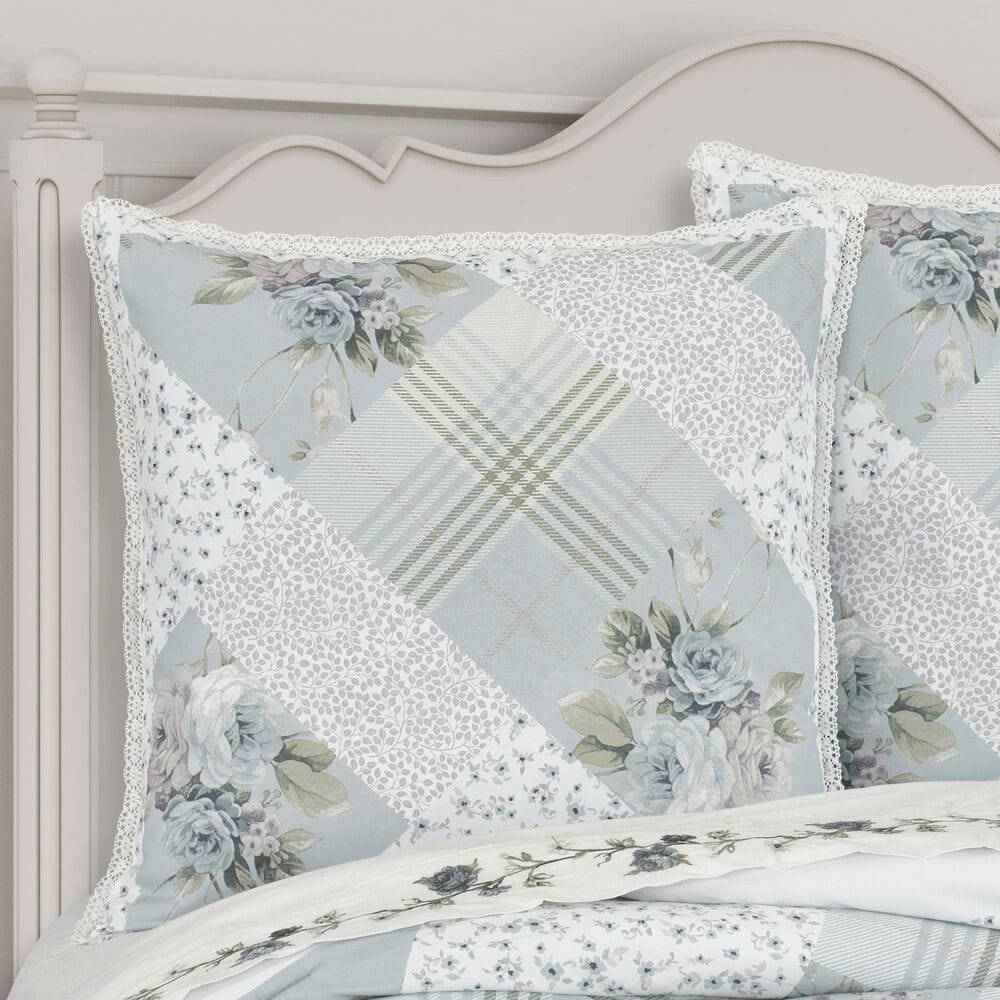 J. Queen New York Bungalow 26&quot; Square Euro Pillow Sham in Spa, , large