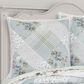 J. Queen New York Bungalow 26" Square Euro Pillow Sham in Spa, , large