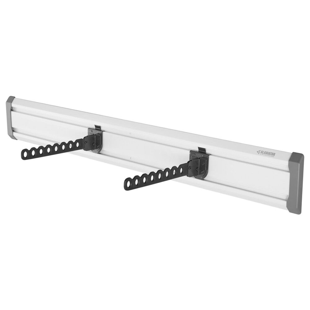 Gladiator Foldaway Hanger Hook in Hammered Granite - Set of 2, , large