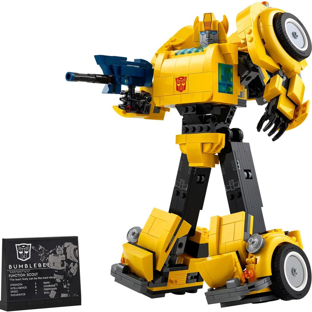LEGO Transformers universe 1980s robot action figure Bumblebee, , large