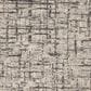Nourison Rush 8" Round Ivory and Grey Area Rug, , large