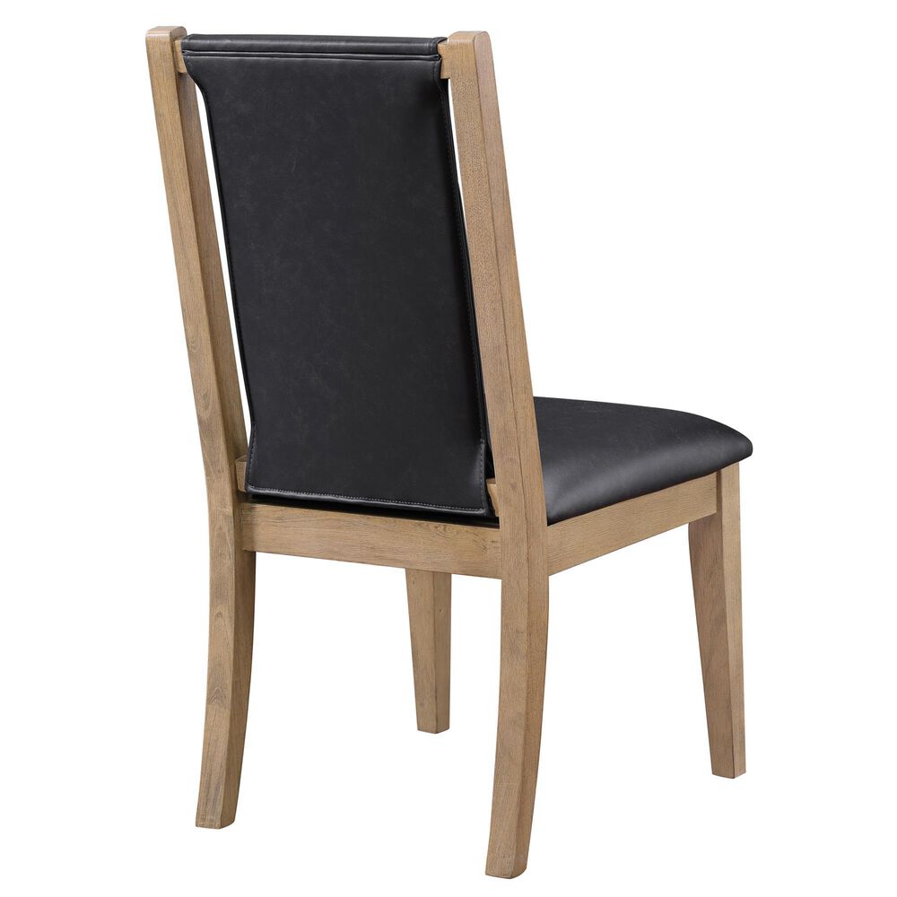 Steve Silver Orinda Dining Side Chair In Rustic Sand Brown, , large