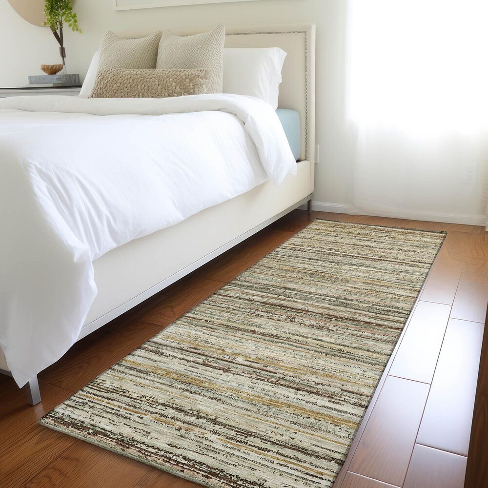 Dalyn Rug Company Kochi KC3 Mocha 2&#39;3&quot; x 7&#39;6&quot; Runner, , large